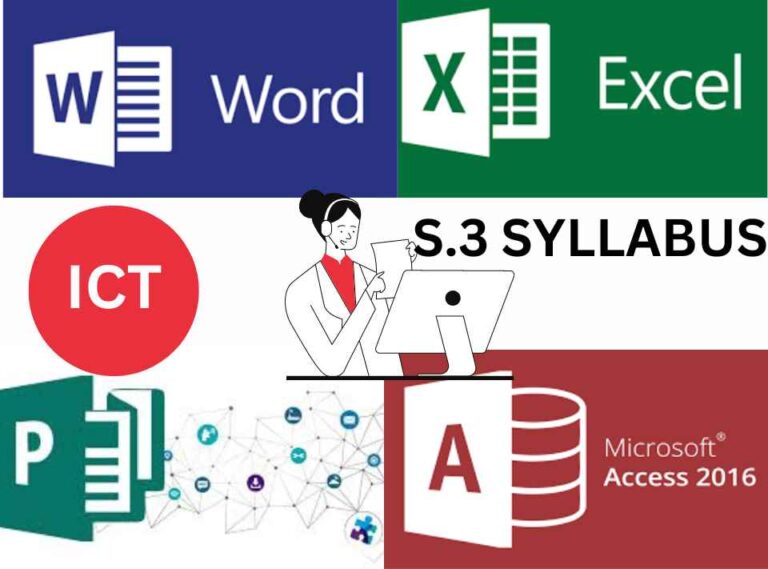 S.3 ICT FOR NEW CURRICULUM