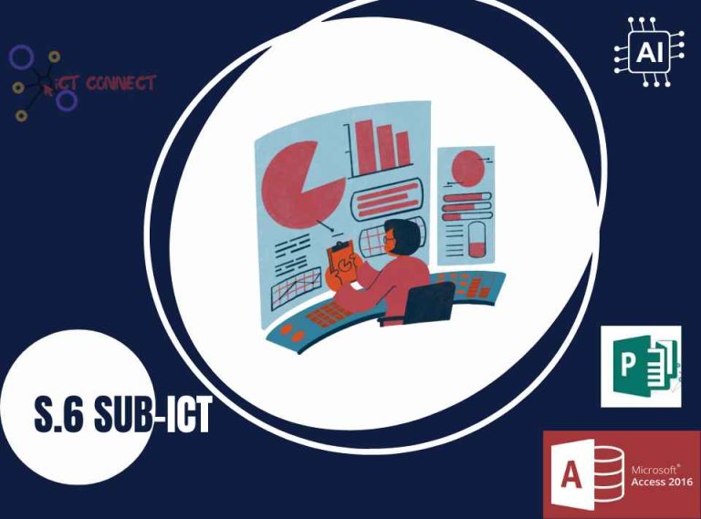 S.6 SUB- ICT FOR NEW CURRICULUM