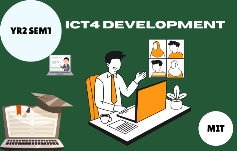 ICT FOR DEVELOPMENT | YR2 SEM1 MIT